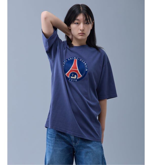 Paris Saint-Germain「【Paris Saint-Germain 】 JP Classic Flock Logo Tee 2」|Tシャツ・カットソー|