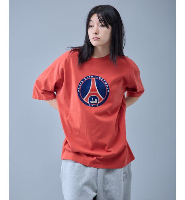 Paris Saint-Germain「【Paris Saint-Germain 】 JP Classic Flock Logo Tee 2」|Tシャツ・カットソー|
