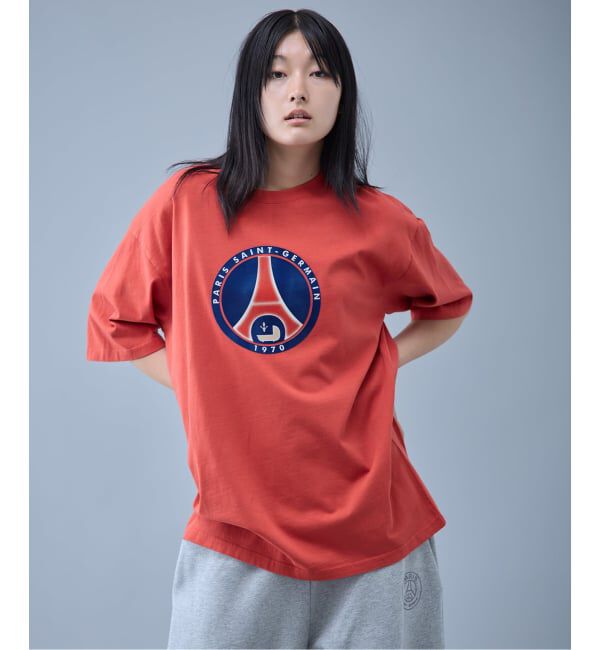 Paris Saint-Germain「【Paris Saint-Germain 】 JP Classic Flock Logo Tee 2」|Tシャツ・カットソー|