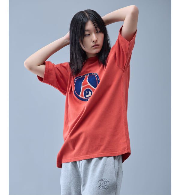 Paris Saint-Germain「【Paris Saint-Germain 】 JP Classic Flock Logo Tee 2」|Tシャツ・カットソー|
