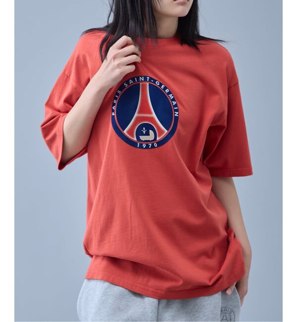 Paris Saint-Germain「【Paris Saint-Germain 】 JP Classic Flock Logo Tee 2」|Tシャツ・カットソー|