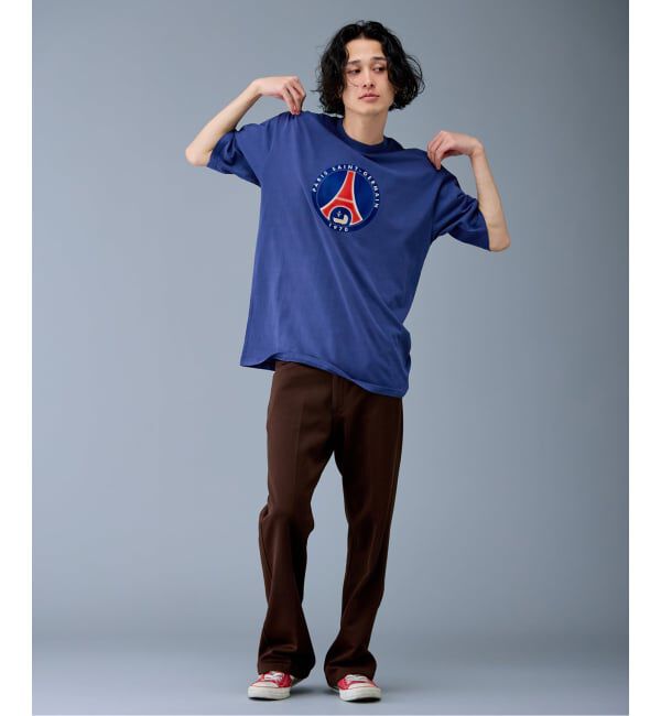 Paris Saint-Germain「【Paris Saint-Germain 】 JP Classic Flock Logo Tee 2」|Tシャツ・カットソー|