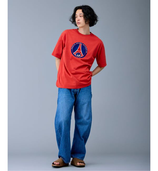 Paris Saint-Germain「【Paris Saint-Germain 】 JP Classic Flock Logo Tee 2」|Tシャツ・カットソー|