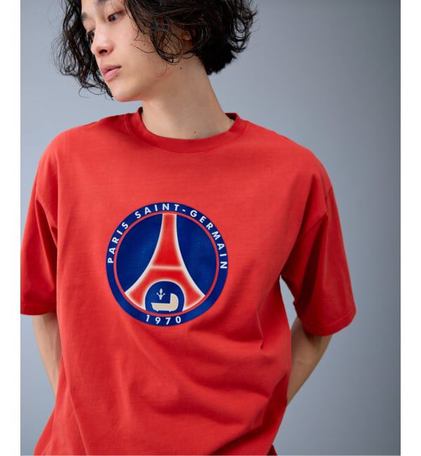 Paris Saint-Germain「【Paris Saint-Germain 】 JP Classic Flock Logo Tee 2」|Tシャツ・カットソー|