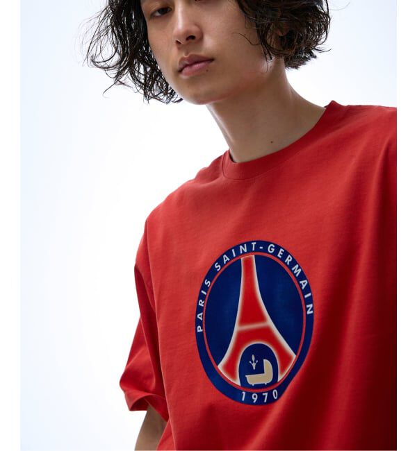 Paris Saint-Germain「【Paris Saint-Germain 】 JP Classic Flock Logo Tee 2」|Tシャツ・カットソー|