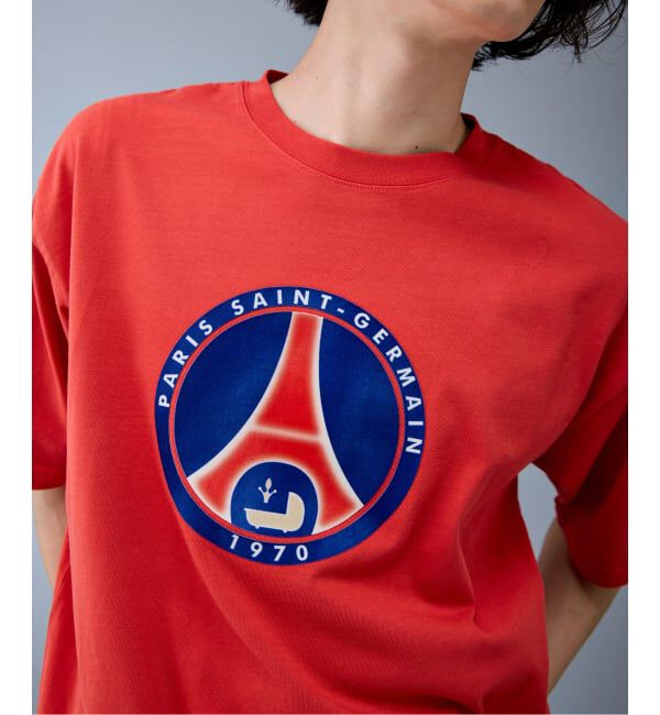 Paris Saint-Germain「【Paris Saint-Germain 】 JP Classic Flock Logo Tee 2」|Tシャツ・カットソー|
