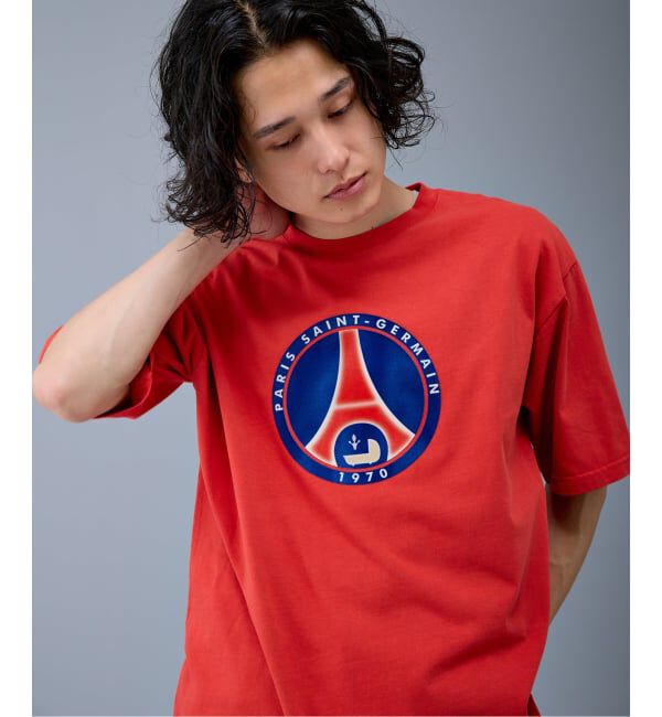 Paris Saint-Germain「【Paris Saint-Germain 】 JP Classic Flock Logo Tee 2」|Tシャツ・カットソー|