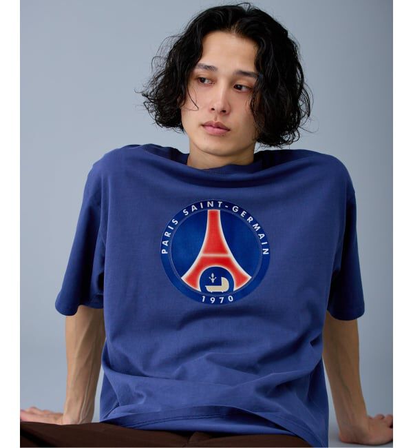 Paris Saint-Germain「【Paris Saint-Germain 】 JP Classic Flock Logo Tee 2」|Tシャツ・カットソー|
