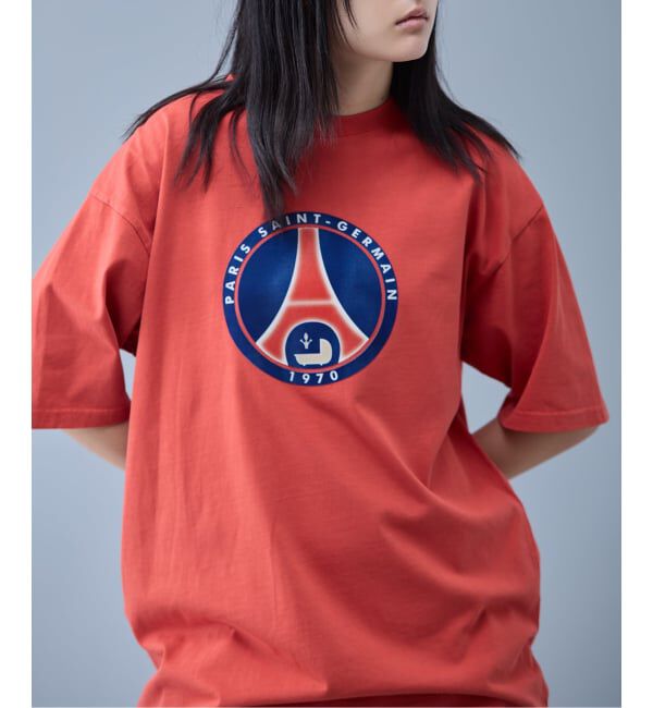 Paris Saint-Germain「【Paris Saint-Germain 】 JP Classic Flock Logo Tee 2」|Tシャツ・カットソー|