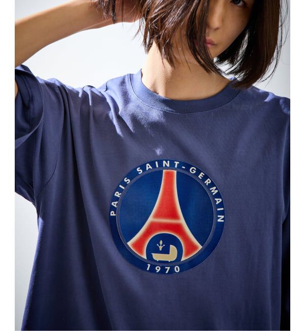 Paris Saint-Germain「【Paris Saint-Germain 】 JP Classic Flock Logo Tee 2」|Tシャツ・カットソー|