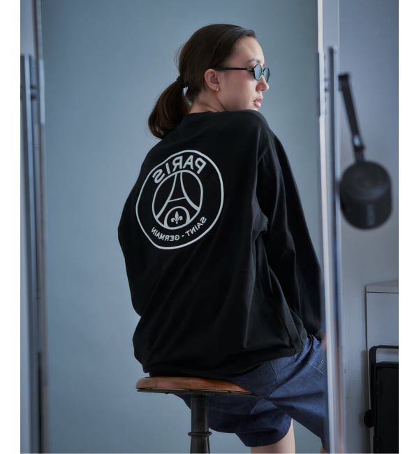 Paris Saint-Germain「【Paris Saint-Germain 】 JP EMBROIDERY BACK EMBLEM L/S TEE」|Tシャツ・カットソー|