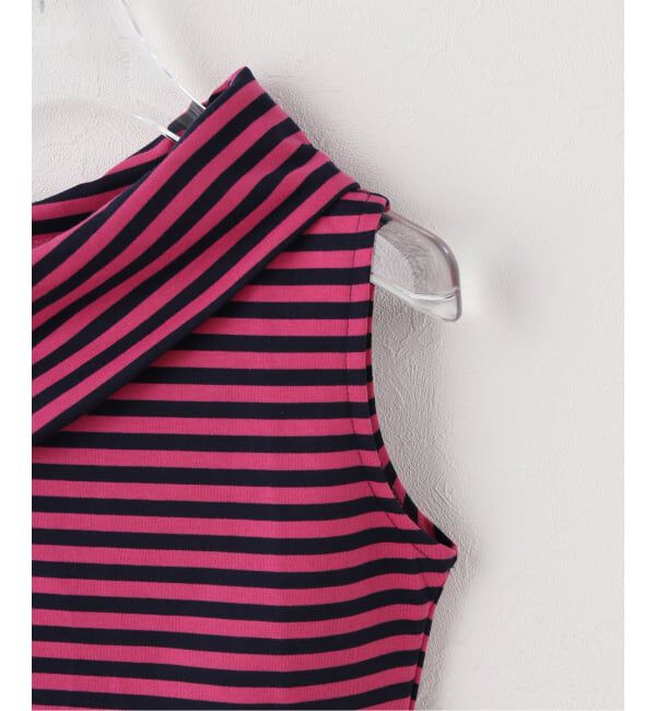 PULP「OMO/オモ Stripes Boatneck Top」|Tシャツ・カットソー|