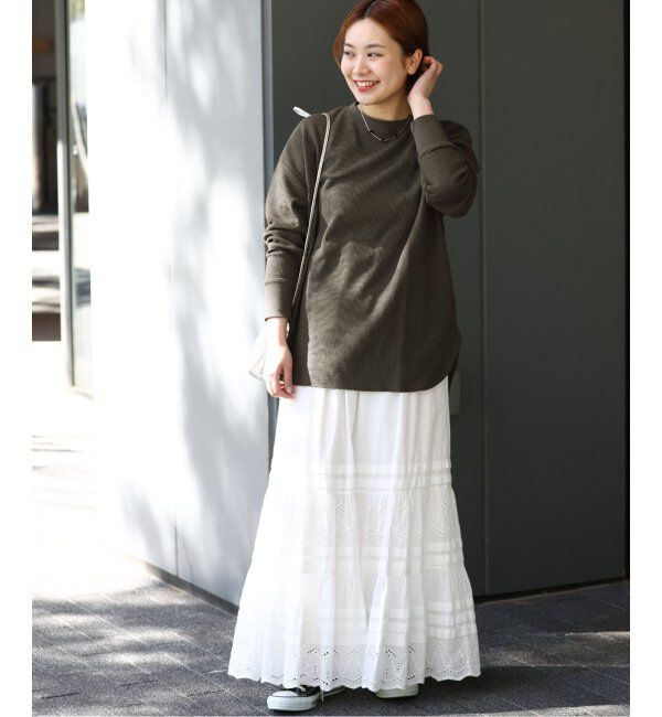 JOURNAL STANDARD relume「《追加》TCワッフルオーバーサイズロングスリーブTシャツ」|Tシャツ・カットソー|