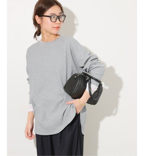 JOURNAL STANDARD relume「《追加》TCワッフルオーバーサイズロングスリーブTシャツ」|Tシャツ・カットソー|
