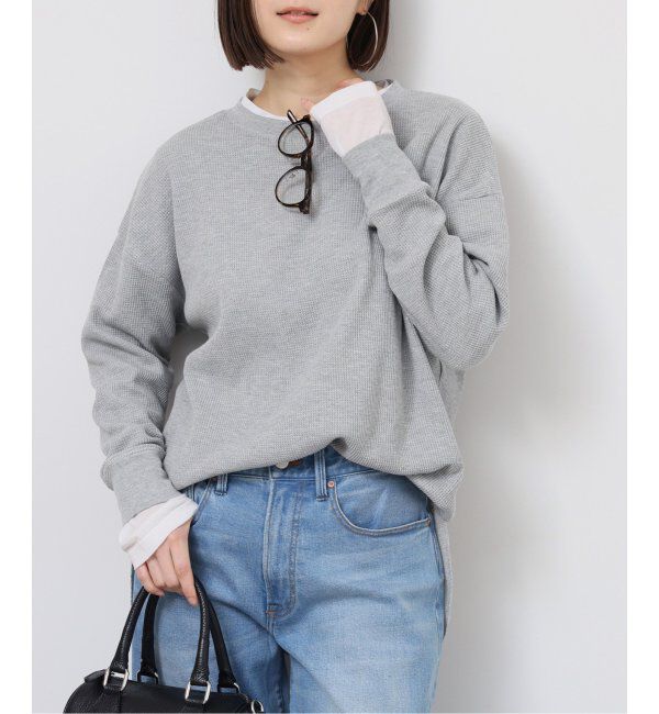 JOURNAL STANDARD relume「《追加》TCワッフルオーバーサイズロングスリーブTシャツ」|Tシャツ・カットソー|