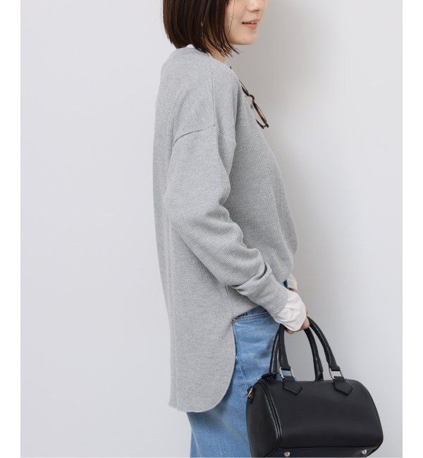 JOURNAL STANDARD relume「《追加》TCワッフルオーバーサイズロングスリーブTシャツ」|Tシャツ・カットソー|