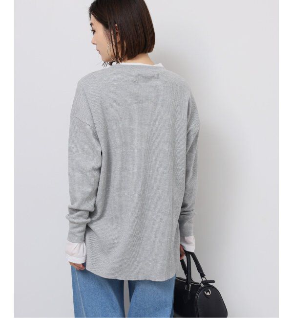 JOURNAL STANDARD relume「《追加》TCワッフルオーバーサイズロングスリーブTシャツ」|Tシャツ・カットソー|