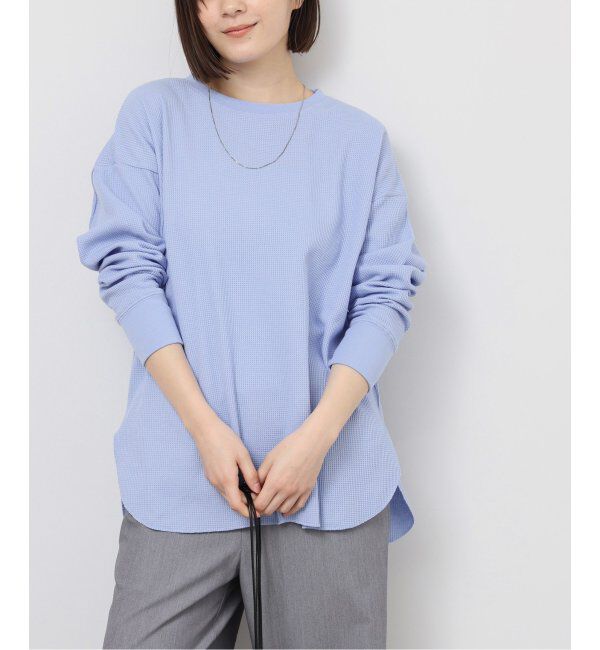JOURNAL STANDARD relume「《追加》TCワッフルオーバーサイズロングスリーブTシャツ」|Tシャツ・カットソー|