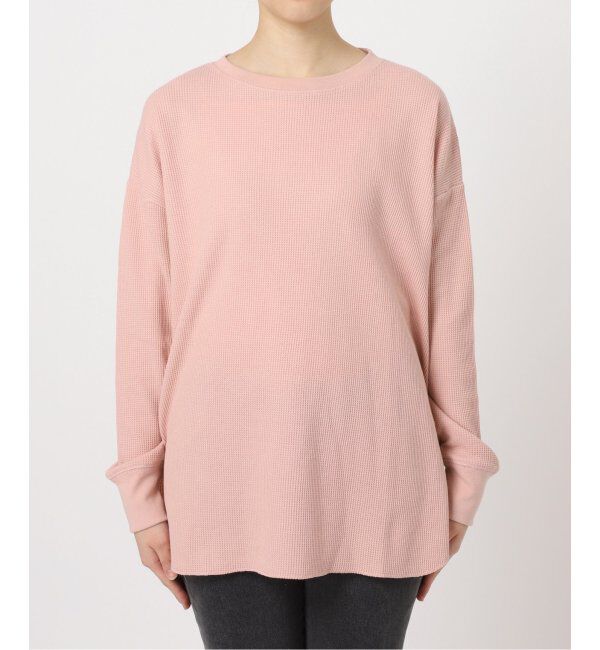 JOURNAL STANDARD relume「《追加》TCワッフルオーバーサイズロングスリーブTシャツ」|Tシャツ・カットソー|