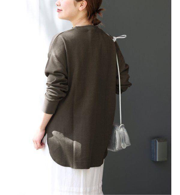 JOURNAL STANDARD relume「《追加》TCワッフルオーバーサイズロングスリーブTシャツ」|Tシャツ・カットソー|