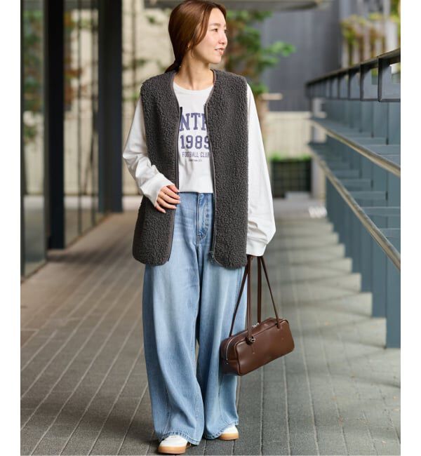 JOURNAL STANDARD relume「《追加/新色》別注【Champion/チャンピオン】ボアフリースベスト」|ダウンベスト・ベスト|