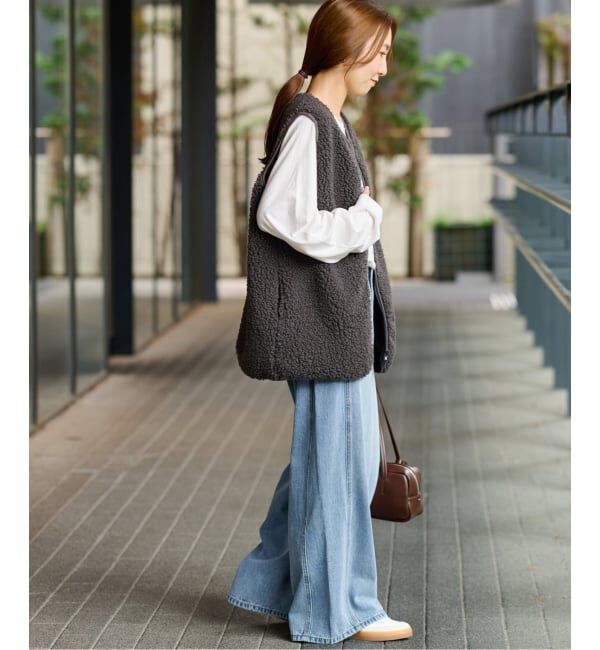 JOURNAL STANDARD relume「《追加/新色》別注【Champion/チャンピオン】ボアフリースベスト」|ダウンベスト・ベスト|
