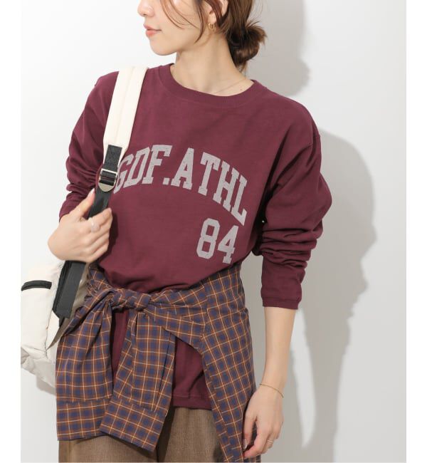 JOURNAL STANDARD relume「《予約》別注【Goodwear/グッドウェア】プリントロングスリーブ」|Tシャツ・カットソー|