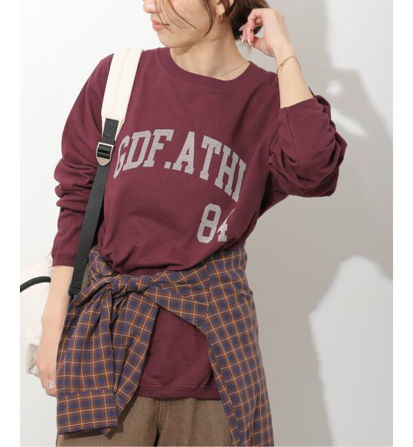 JOURNAL STANDARD relume「《予約》別注【Goodwear/グッドウェア】プリントロングスリーブ」|Tシャツ・カットソー|