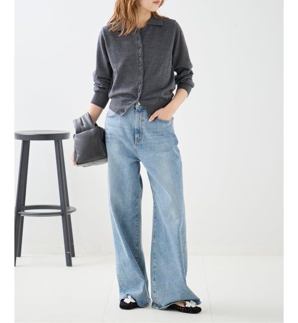 journal standard L'essage「《予約》NOTHING WRITTEN/ナッシングリトゥン  MUFFIN BUTTON CARDIGAN　カーディガン」|カーディガン|