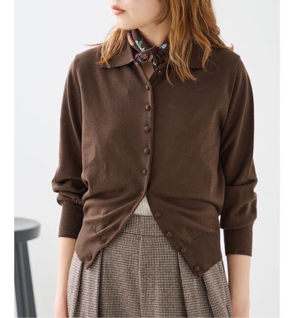 journal standard L'essage「《予約》NOTHING WRITTEN/ナッシングリトゥン  MUFFIN BUTTON CARDIGAN　カーディガン」|カーディガン|