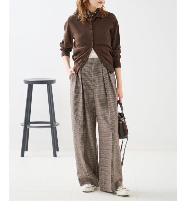 journal standard L'essage「《予約》NOTHING WRITTEN/ナッシングリトゥン  MUFFIN BUTTON CARDIGAN　カーディガン」|カーディガン|