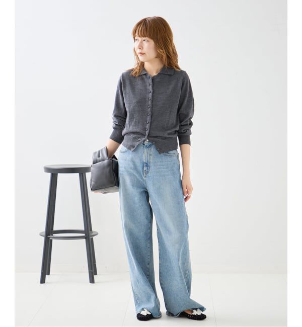 journal standard L'essage「《予約》NOTHING WRITTEN/ナッシングリトゥン  MUFFIN BUTTON CARDIGAN　カーディガン」|カーディガン|