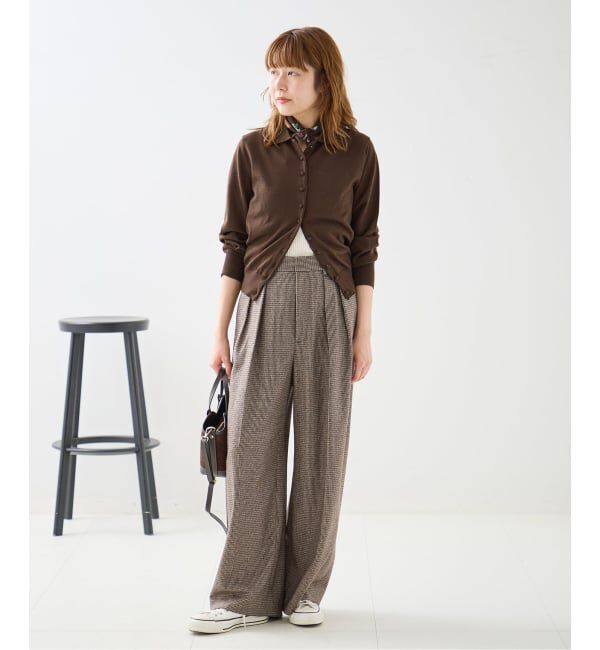 journal standard L'essage「《予約》NOTHING WRITTEN/ナッシングリトゥン  MUFFIN BUTTON CARDIGAN　カーディガン」|カーディガン|