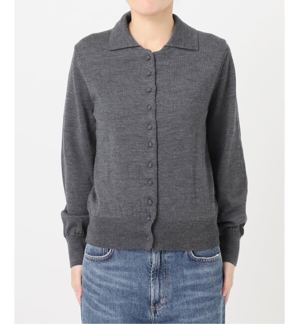 journal standard L'essage「《予約》NOTHING WRITTEN/ナッシングリトゥン  MUFFIN BUTTON CARDIGAN　カーディガン」|カーディガン|