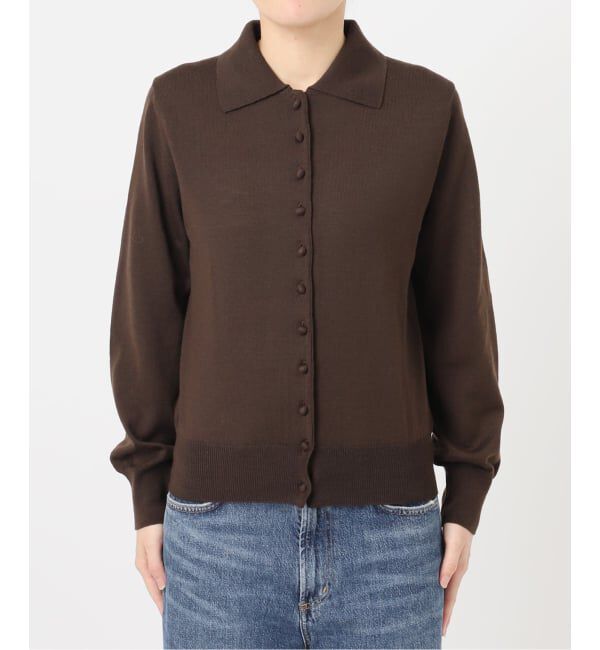 journal standard L'essage「《予約》NOTHING WRITTEN/ナッシングリトゥン  MUFFIN BUTTON CARDIGAN　カーディガン」|カーディガン|