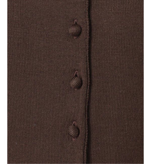 journal standard L'essage「《予約》NOTHING WRITTEN/ナッシングリトゥン  MUFFIN BUTTON CARDIGAN　カーディガン」|カーディガン|