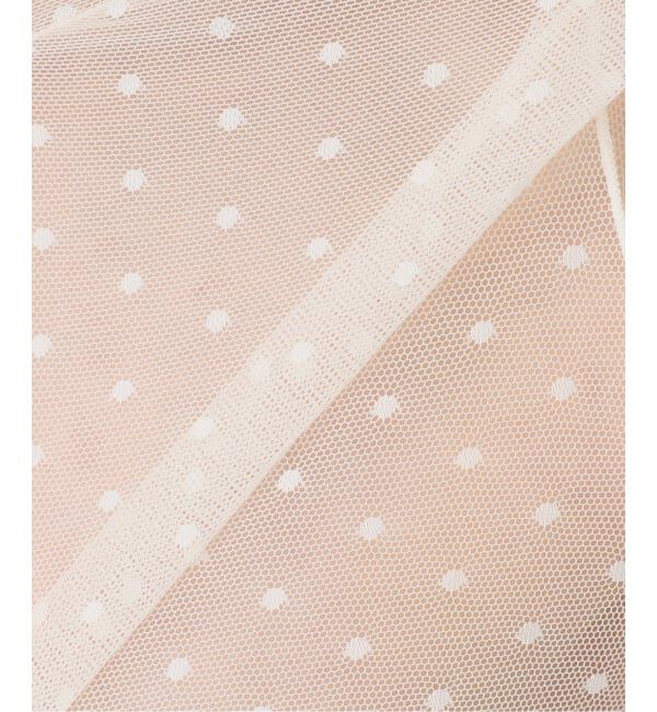 Spick and Span「ドットチュールプルオーバー」|Tシャツ・カットソー|