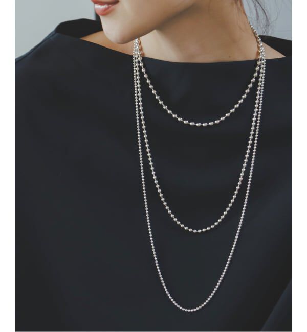 NOBLE「《追加2》in mood/インムード MULTIBALL CHAIN-necklace」|ネックレス|