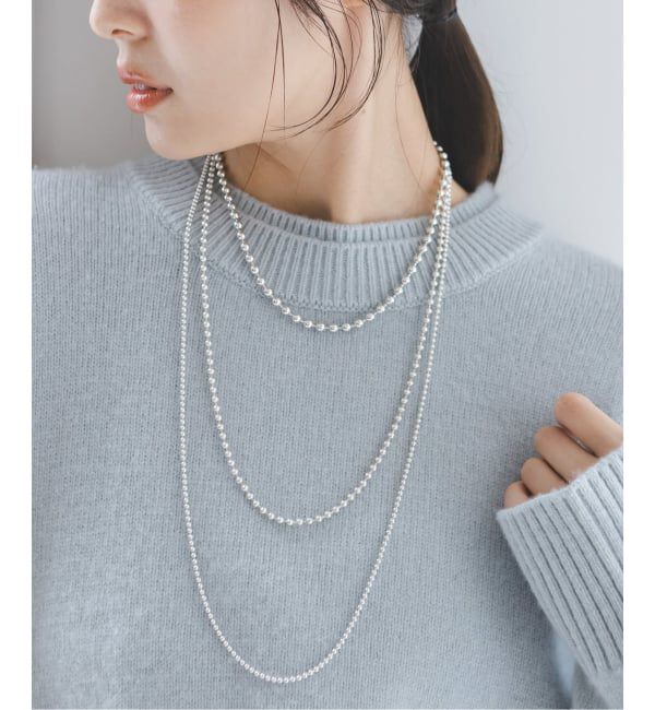 NOBLE「《追加2》in mood/インムード MULTIBALL CHAIN-necklace」|ネックレス|