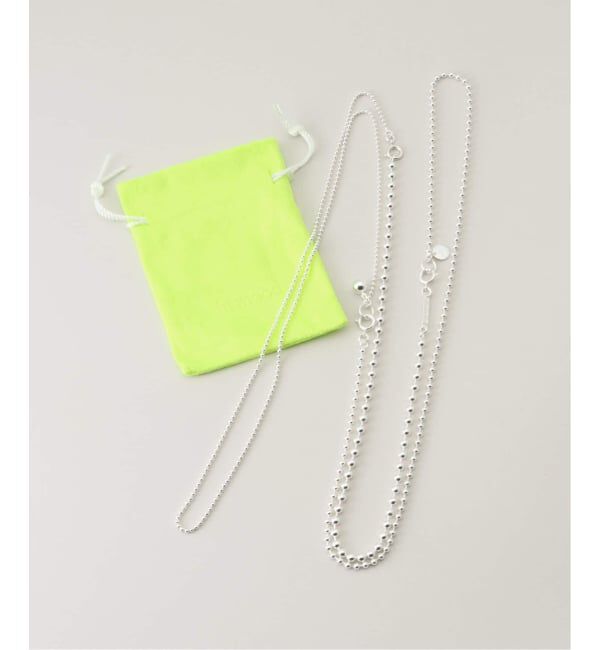 NOBLE「《追加2》in mood/インムード MULTIBALL CHAIN-necklace」|ネックレス|