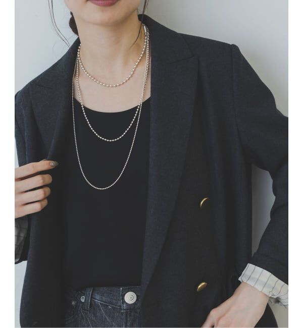 NOBLE「《追加2》in mood/インムード MULTIBALL CHAIN-necklace」|ネックレス|