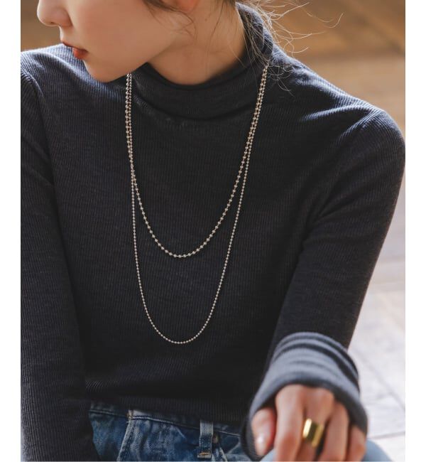 NOBLE「《追加2》in mood/インムード MULTIBALL CHAIN-necklace」|ネックレス|