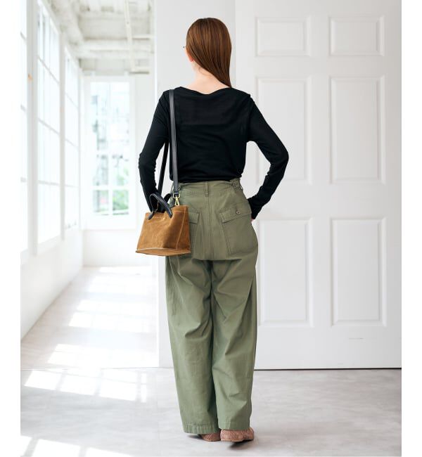 U by SPICK&SPAN「ウールミックスシアークルーネック」|Tシャツ・カットソー|