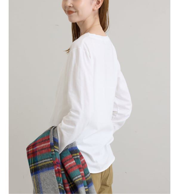 U by SPICK&SPAN「《予約》ソフト天竺ラウンドヘムプルオーバー」|Tシャツ・カットソー|