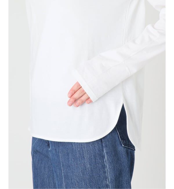 U by SPICK&SPAN「《予約》ソフト天竺ラウンドヘムプルオーバー」|Tシャツ・カットソー|