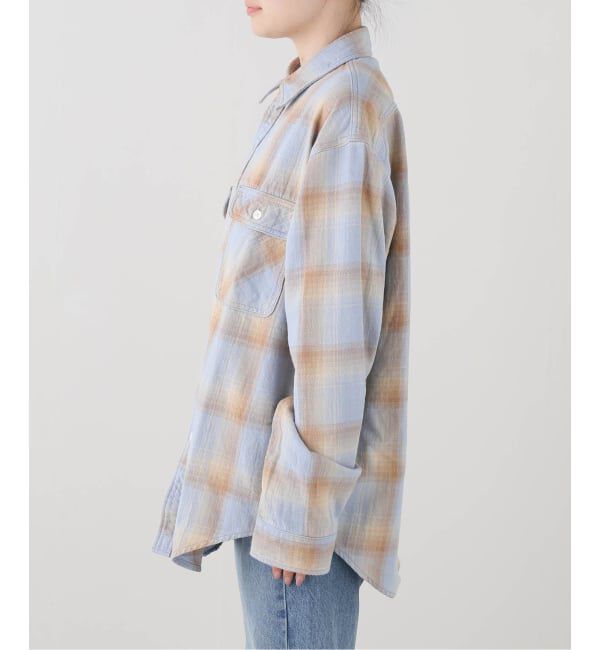 FRAMeWORK「DENIM DELIGHT DAYS チェックLSワークシャツ」|シャツ・ブラウス|