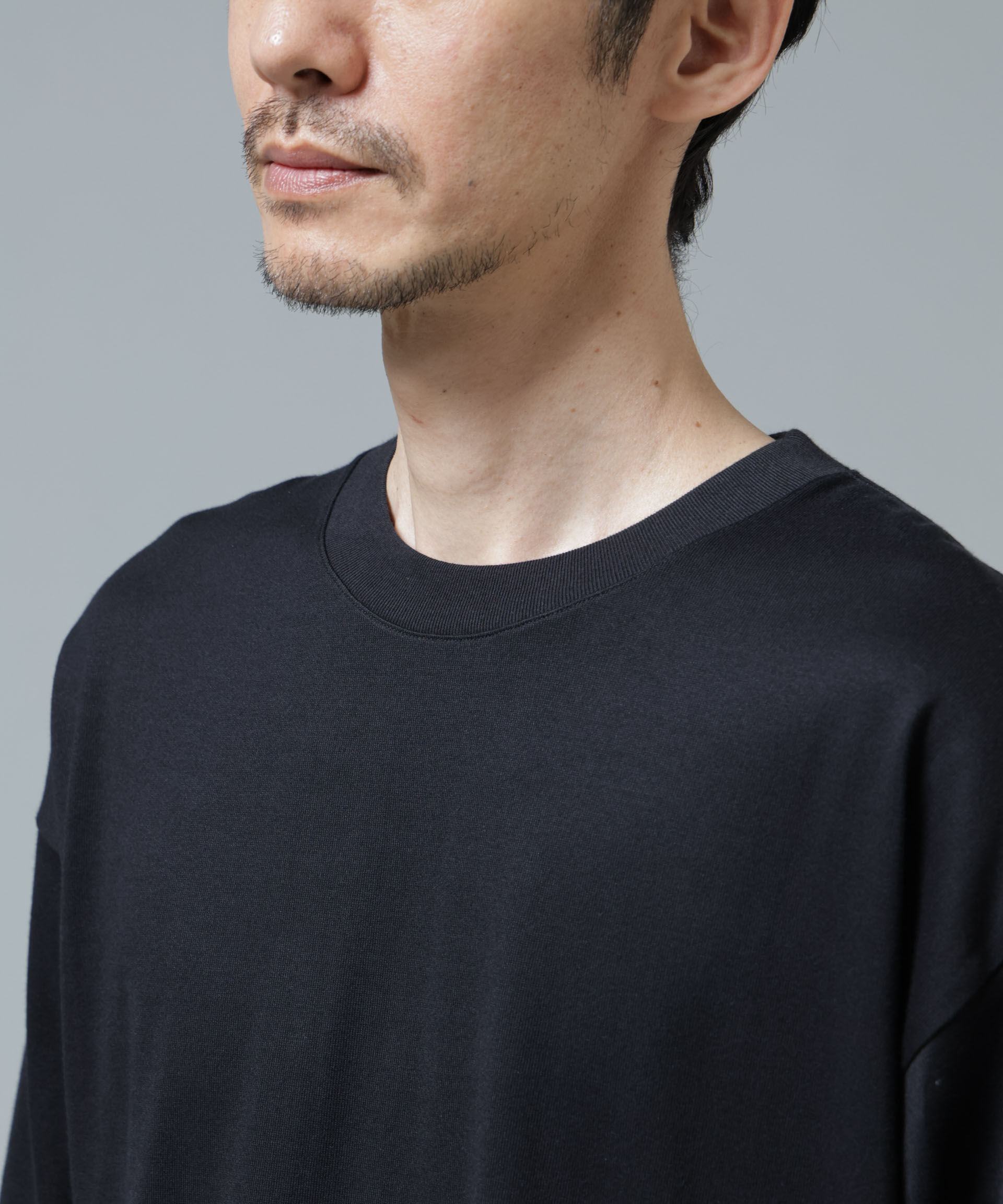 NANO universe「Anti Soaked(R) 汗染み防止 ミドルウェイト 7.1oz ビッグシルエットTシャツ」|Tシャツ・カットソー|