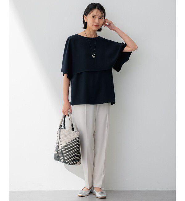 23区「【新色追加/洗える】2WAYストレッチツイル ドロスト パンツ」|その他|