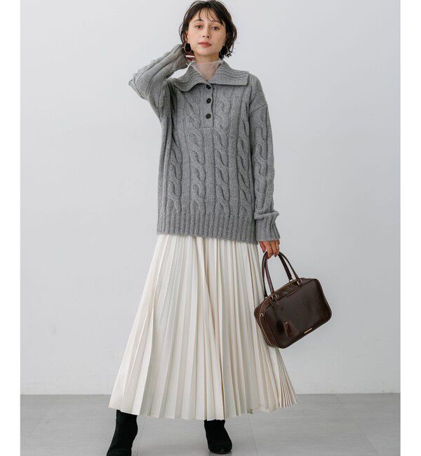 23区「【見上愛さん着用】チュールレイヤード プルオーバー トップス」|Tシャツ・カットソー|