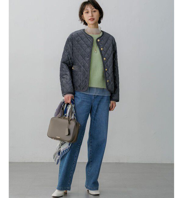 23区「【見上愛さん着用】チュールレイヤード プルオーバー トップス」|Tシャツ・カットソー|